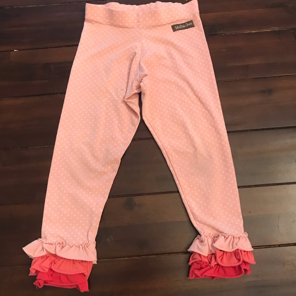 Matilda Jane ruffle leggings